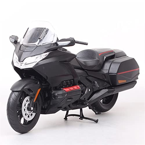 Miniature moto Honda Gold Wing 1/12 décoration de bureau style voyageur et motard