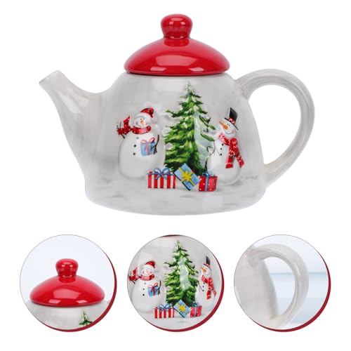 Jarra de leche de cerámica para tus desayunos navideños de estilo nórdico retro 8
