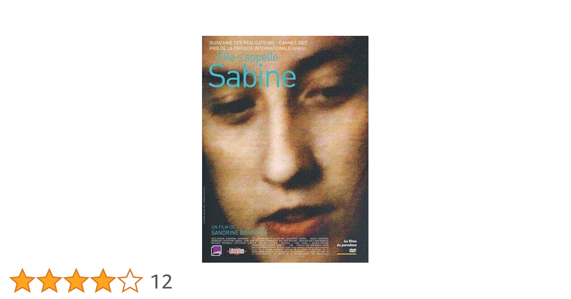 Amazon.co.jp: Elle s'appelle Sabine : DVD