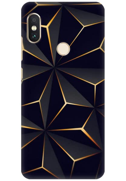 COBERTA Printed Back Cover for Mi Redmi Note 5 Pro Back Cover Case - Black and Golden 3D Pattern (B0B4S2FDPG) Amazon Price History, Amazon Price Tracker