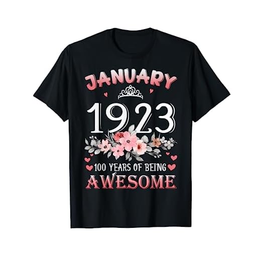Regalo de cumpleaños de 100 años hecho en enero de 1923 Camiseta