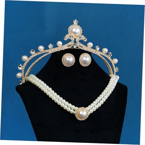 Conjunto de collar, pendientes y tiara para regalo de mujer 3