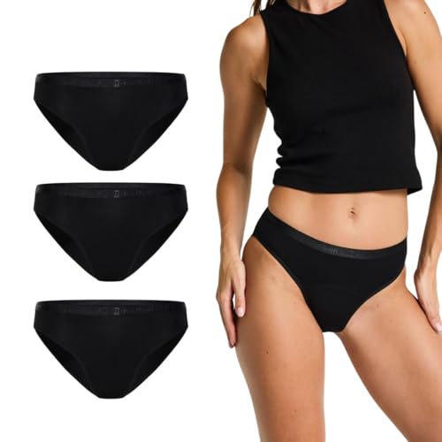 Culotte de règle 50ml noire anti-fuites pour la nuit et flux abondant