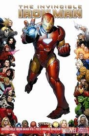 Invincible Iron Man #16 70th Anniversary Variant Cover Reader