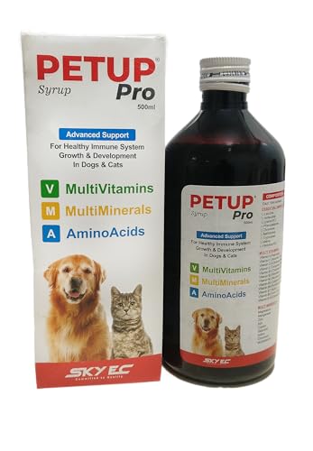 Image of Pro Daily Syrup for Dogs & Cats - 500 ml Multivitamin & Mineral Tonic with Amino Acids | Supports Immunity, Growth & Healthy Coat