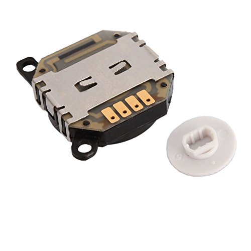 Image of Analog 3D Button Joystick Stick Rocker with Cap for PSP 1000 1001 (White)