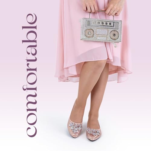 Silky Toes Foldable Flats for Women Dressy Ballet Shoes for Purse4