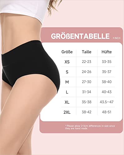 Benirap Periodenunterwäsche für Damen – Auslaufsichere Unterhosen
