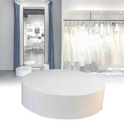 Présentoir de robes de mariée en bois naturel pour sublimer les salons d'essayage privés