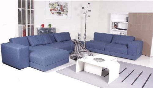 Machalke Matrix Sofagarnitur Stoff Oanama Job | In Blau - 4250385939488 Machalke Matrix Sofagarnitur Stoff Oanama Job | In Blau