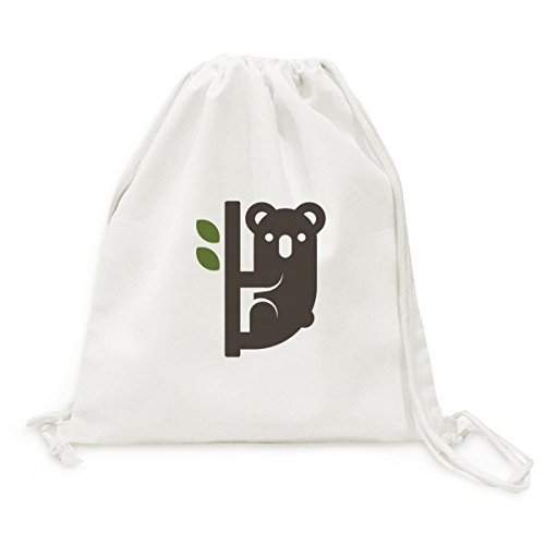 Sac shopping à cordon motif koala Australie en toile pour alléger vos sorties