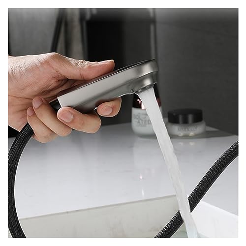 Robinet rétractable chaud et froid pour évier et lavabo de salle de bain - 5