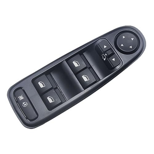 GEEANDLY Interruptor de botón Mando Elevalunas Botonera 6554.YH 96639383ZD.Compatible con Citroen