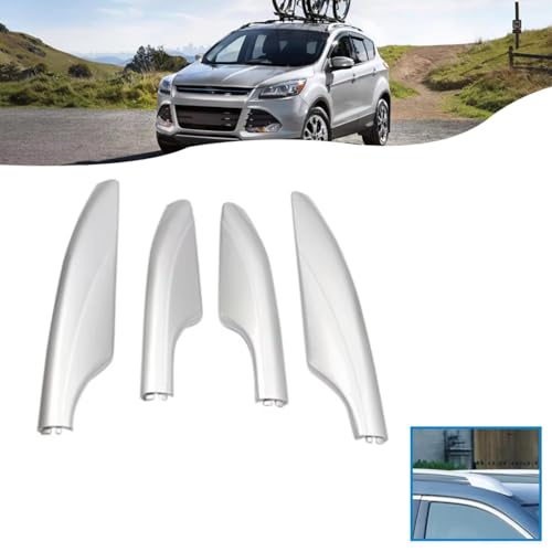 Tapa riel portaequipajes Ford Escape soluciona huecos en barra techo moldura 3