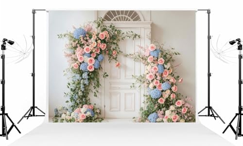 Toile de fond photo fleurs Kate pour décorer une fête d'anniversaire ou un mariage