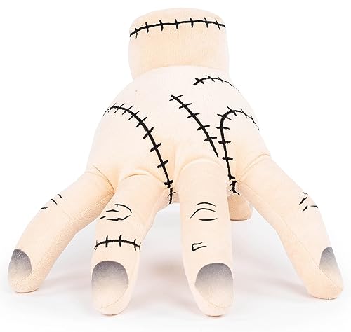 Image of Jay Franco Wednesday Thing Hand Cartoon Kids Plush Pillow Buddy, Beige