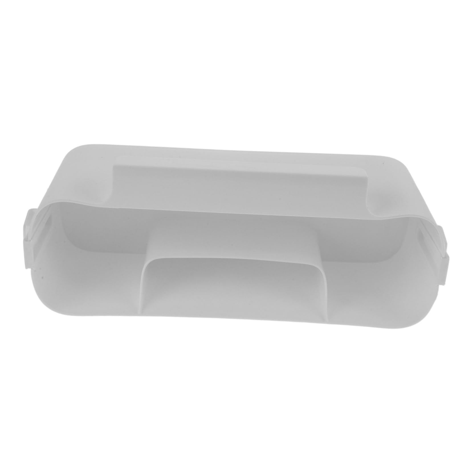 UKCOCO Organisateur Suspendu Rangement Pratique pour Lit Blanc en Plastique 2 Crochets Détachables pour Chevet ou Bureau, pour Chambre d'Garçon et Filles
