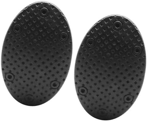 Jodriva Almohadilla de pedal, for MINI, for Cooper, for One S R50 R53 R55 R56 R60 F55 F56 F54, for Countryman, for Clubman Cubiertas de pedal de goma for embrague y freno, 2 piezas Pedal de embrague d