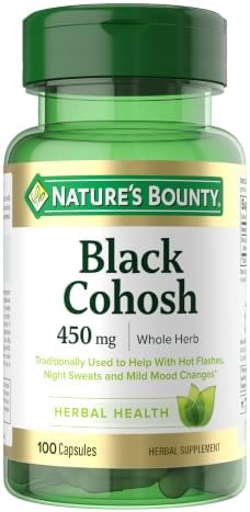 Nature's Bounty, Black Cohosh, 540 mg, 100 Capsules