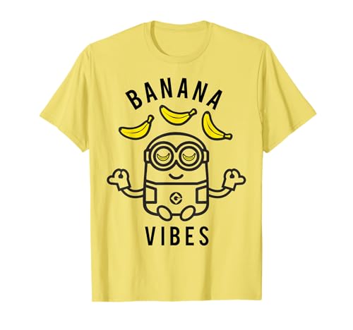 Moi, Moche et méchant Banana Vibes Mediation Minion T-Shirt