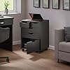 Winsome Halifax Mobile Storage Cabinet with 5 Drawers in Black, Stylish & Functional Home Storage Cabinet for Filing, Kitchen Organization, Moveable Furniture for Office, Dorms, Apartments #1