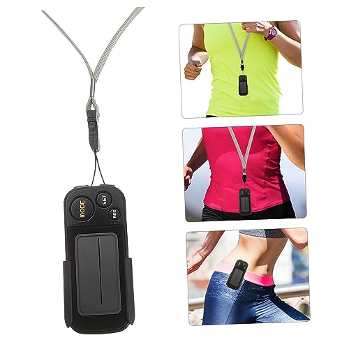 SKISUNO Running Step Pedomlror Sports Accessories Fitness Monitor 30-Day Memory 100 000 Calories ABS Material Pedometer
