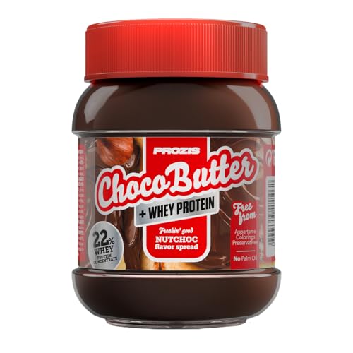 Prozis Whey Choco Butter 400 g NutChoc pour éviter le sucre ajouté