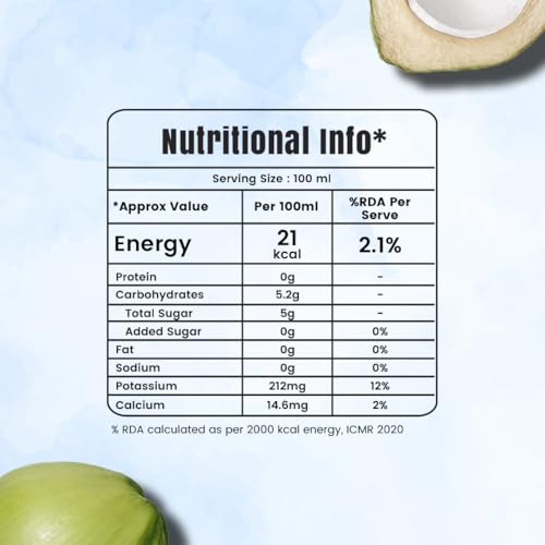 Image of Yu Foodlabs - 100% Natural Coconut Water - Zero Preservatives - No Added Sugar - 1 Litre