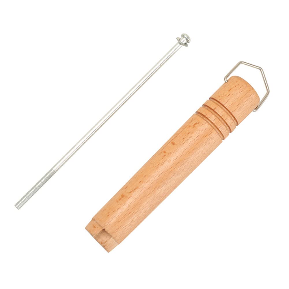 BagLEved Pan Replacement Handle Pan Pot Cookware Handle Saucepan Replacement Tool Wok Wooden Handle for Heavy Pots and Pans - Compatible with Saucepans, Woks, Teapots