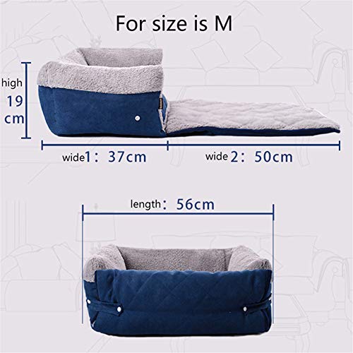 Tapis de chat chaud double coque lavable et modulable L - 6