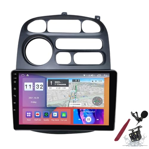 Autoradio Android 15 pour Hyundai H1 Starex 1997-2007 avec écran QLED 2K
