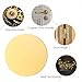 HAOTAISH Brass Round Plate is Used for DIY Handicraft Industrial Milling Lathe Processing, Thickness 5mm,5×25mm