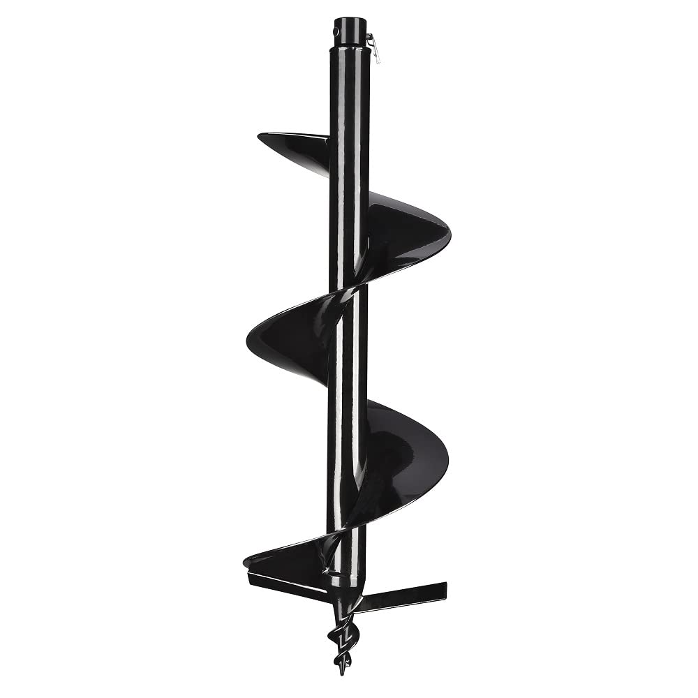 Świdry ziemne do zwykłych ręcznych koparek do otworów na słupki z trzonkiem 3/4" Świder ogrodowy Spiralne wiertło do wiercenia otworów na słupki Rapid Planter (ulepszone o 10")
