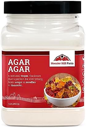 Hoosier Hill Farm Agar Agar Powder, 1LB (Pack of 1)