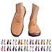 Imagen de zapato casuales de mujer puntadas zapato de cuero con cordones transpirables zapato de caminar planos suela suave zapato deportivos antideslizantes mocasines cómodos zapato casuales de negocios