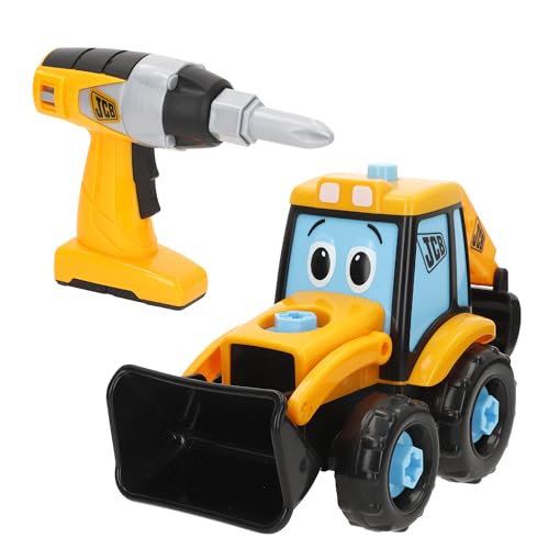 Jouet excavatrice Teamsterz avec tournevis électrique pour s'amuser au salon dès 18 mois