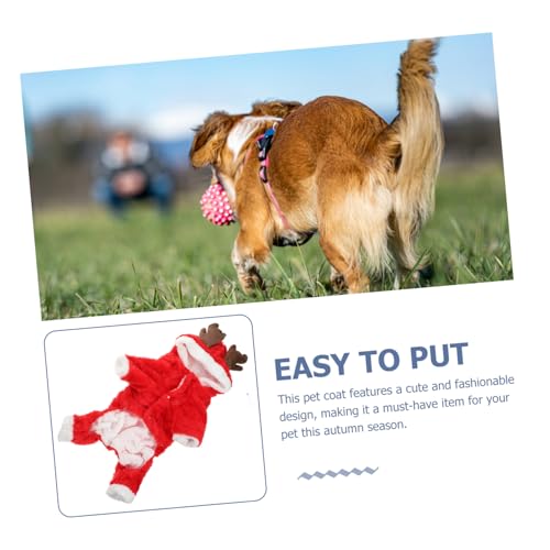 Vêtements coupe-vent pour animaux de compagnie style de Noël - 5