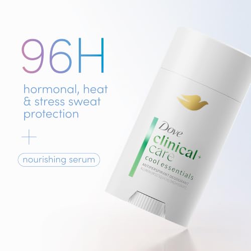 Dove Clinical + Care Cool Essentials Antiperspirant Stick, 2.6 oz - image 3