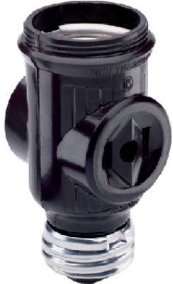 Pass & Seymour 1403CC10 660-Watt Brown Keyless Lampholder Current Tap - Quantity 1010