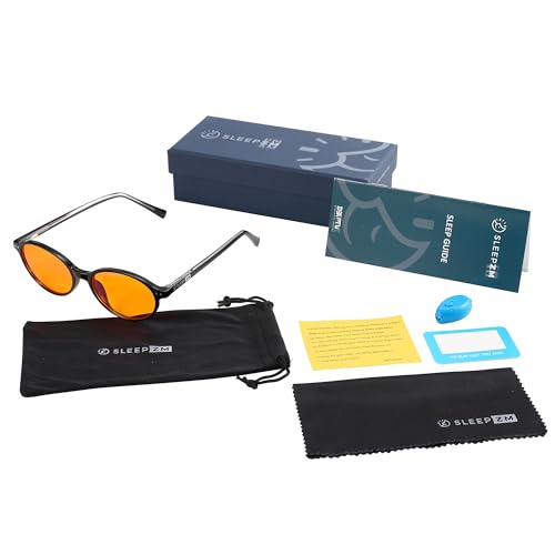 Image of Sleep ZM Blue Light Blocking & Light Sensitivity Glasses - 14 Lens Types for Comfort, Relaxation, Sleep & Relief