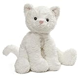 GUND Cozys Collection Cat Stuffed Animal Plush, White, 10