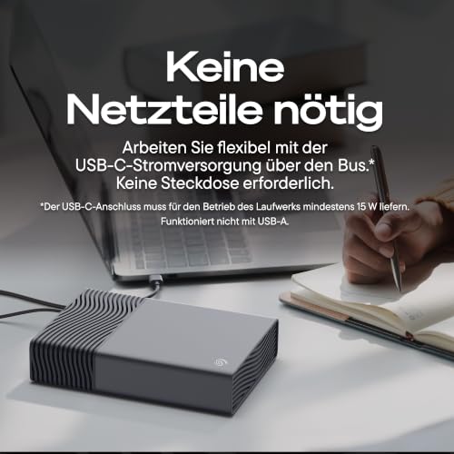 Seagate 8TB One Touch Desktop-Festplatte | USB-C (STNB8000400)
