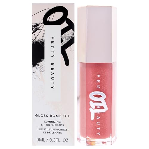 Gloss Bomb Luminizing Lip Oil N Gloss - 01 Fussy by Fenty Beauty ...