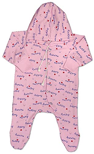 Image of New Born Baby Clothes Set Romper & Sleepsuit For Baby 0-3 Months (Pack of 3)