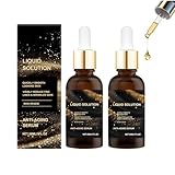 Facial Serum, Liquid Solution Anti Aging Serum, Vitamin C & E Serum, Boosts Skin Collagen Production, Diminishes Fine Lines & Wrinkles for a Youthful Glow (2PCS)