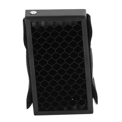 Difusor Portátil de Favo de Mel para Flash de Câmera, Grade de Favo de Mel de 50 Graus para Controle