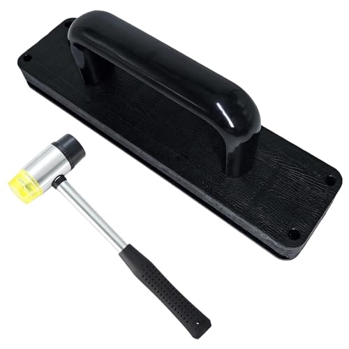 Bloque De Impacto De Vinilo, Laminado De 236 Mm, Laminado De Vinilo, Sistema De Clic Con Mango Y Martillo, Herramienta Para Suelos De Madera Dura, Laminado, Lvp, Lvt, Herramienta De Colocación De