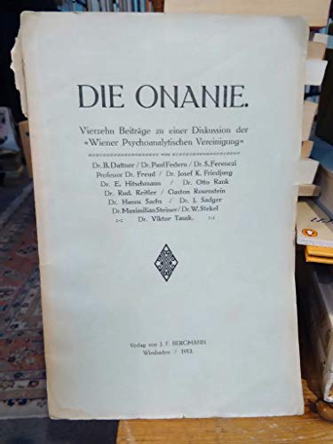 Die Onanie.