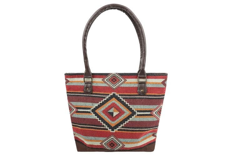Kinara Southwestern Woven Shoulder Bag – Fine Weaving Native American Design Pattern2
