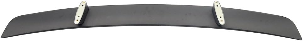 FREEMOTOR802 Rear Trunk Spoiler Fits 2006-2010 Dodge Charger, Primer Matte Black ABS Racing Deck Lid Spoiler Rear Trunk Tail Lip Wing Car Exterior Styling Trim